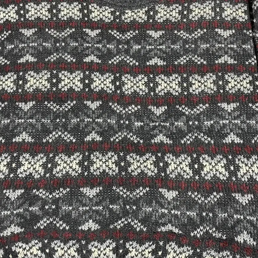 [BUNJANG] HONORS Fair Isle Nordic Knit Sweater / USA 90s 미국빈티지 아메카지 페어아일 노르딕 보헤미안 니트 스웨터