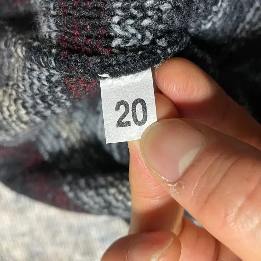 [BUNJANG] HONORS Fair Isle Nordic Knit Sweater / USA 90s 미국빈티지 아메카지 페어아일 노르딕 보헤미안 니트 스웨터