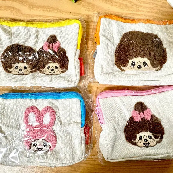 [BUNJANG] Monchhichi Pouch Keyring / 몬치치 파우치 키링