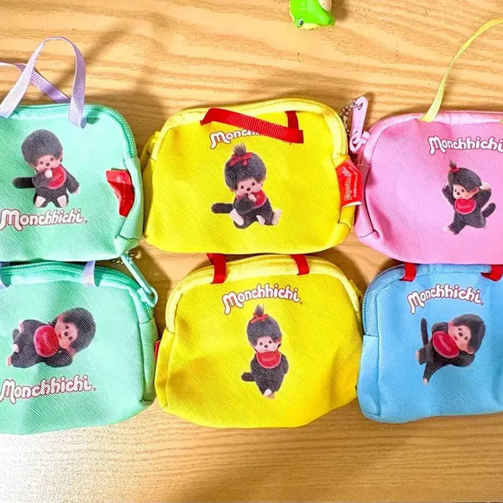 [BUNJANG] Monchhichi Pouch Keyring / 몬치치 파우치 키링