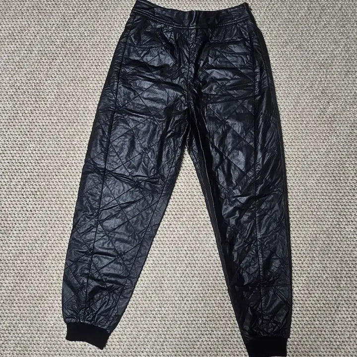 [SOLD OUT] 타임 퀼팅 누빔 바지 블랙 61-90