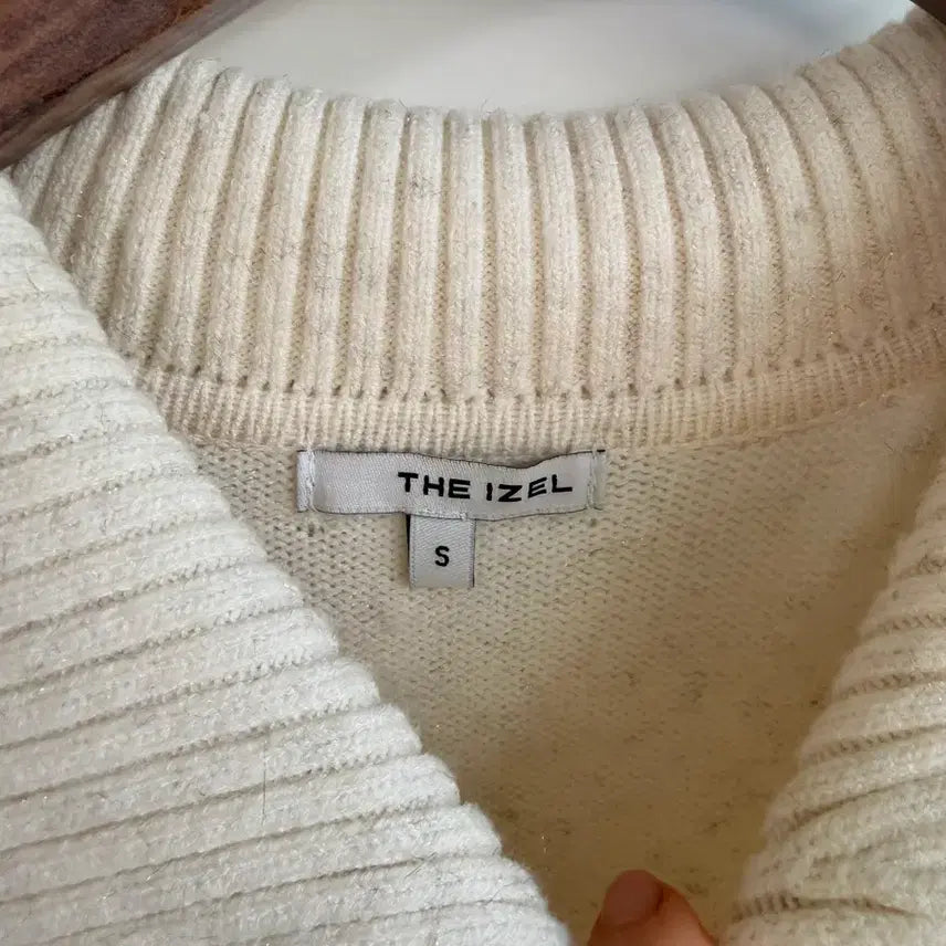 [BUNJANG] THE IZEL Sailor Collar Knit Top (Ivory) / [S] THE IZEL 더 아이젤 세일러 칼라 니트 (아이보리)