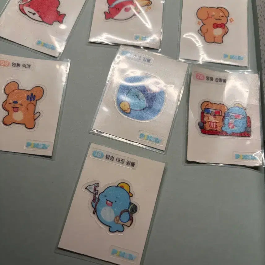 [BUNJANG] GS25 Pixelly Bread Stickers / gs25 픽셀리빵 띠부씰