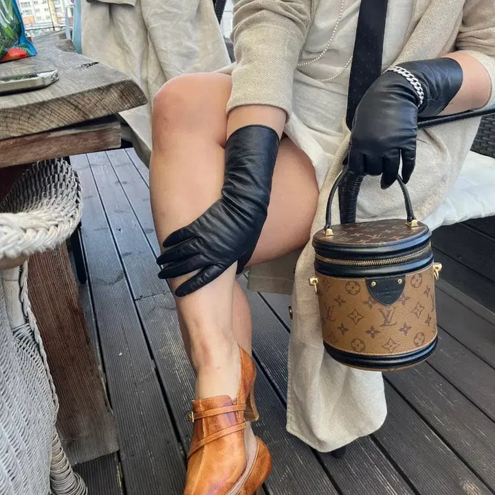[BUNJANG] Spike-Toe Japanese Handmade Leather Shoes 235 / 스파이크토 일본수제화 235