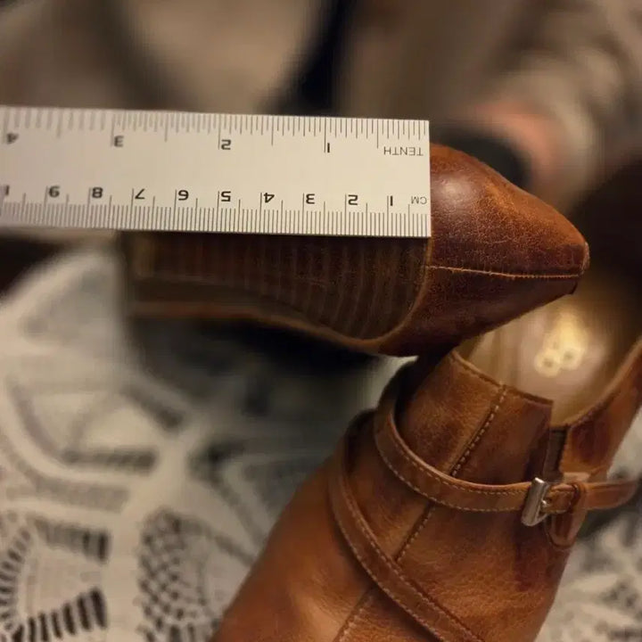 [BUNJANG] Spike-Toe Japanese Handmade Leather Shoes 235 / 스파이크토 일본수제화 235