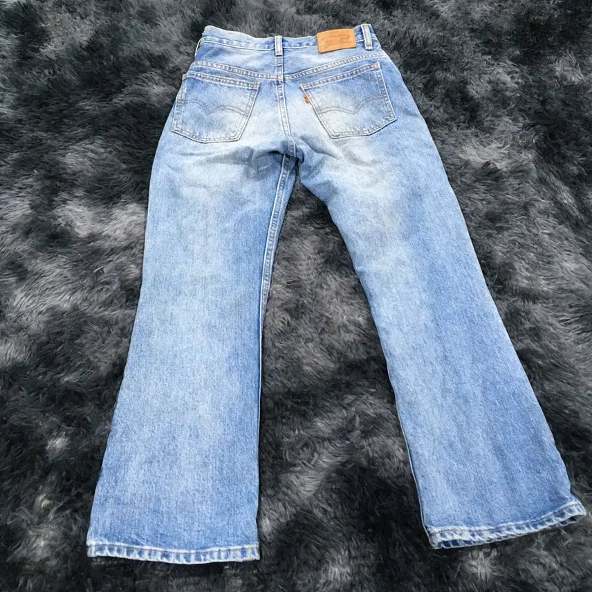 [SOLD OUT] 투티/0314 리바이스 517 오렌지탭 부츠컷 청바지 데님 팬츠 워싱