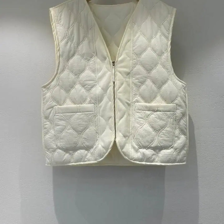 [BUNJANG] Loose Fit Quilted Vest / 루즈핏 플리스 퀄팅 누빔 조끼