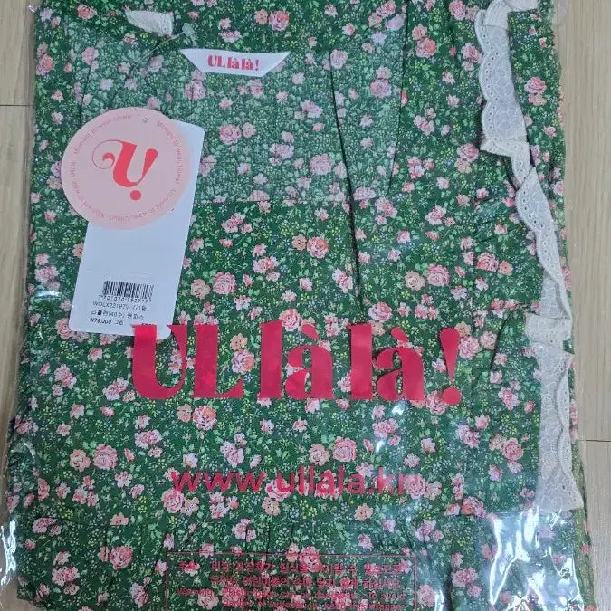 [BUNJANG] Ullala Pajama Lafren Long Sleeve Dress / 울랄라파자마 라플렌 긴팔 원피스