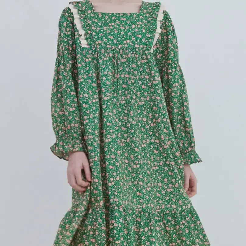 [BUNJANG] Ullala Pajama Lafren Long Sleeve Dress / 울랄라파자마 라플렌 긴팔 원피스