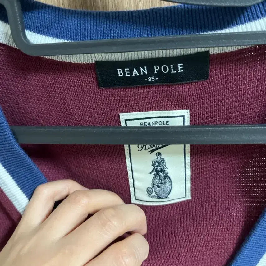 [BUNJANG] Beanpole Maroon Cardigan / 빈폴 마룬색 가디건