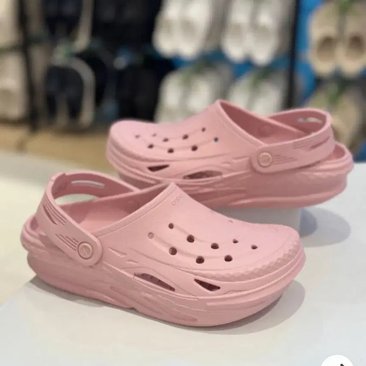 [BUNJANG] Crocs Off Grid Clog Petal Pink (M5W7) 240mm / 새상품/ 크록스 오프 그리드 클로그 페탈핑크 M5W7 240