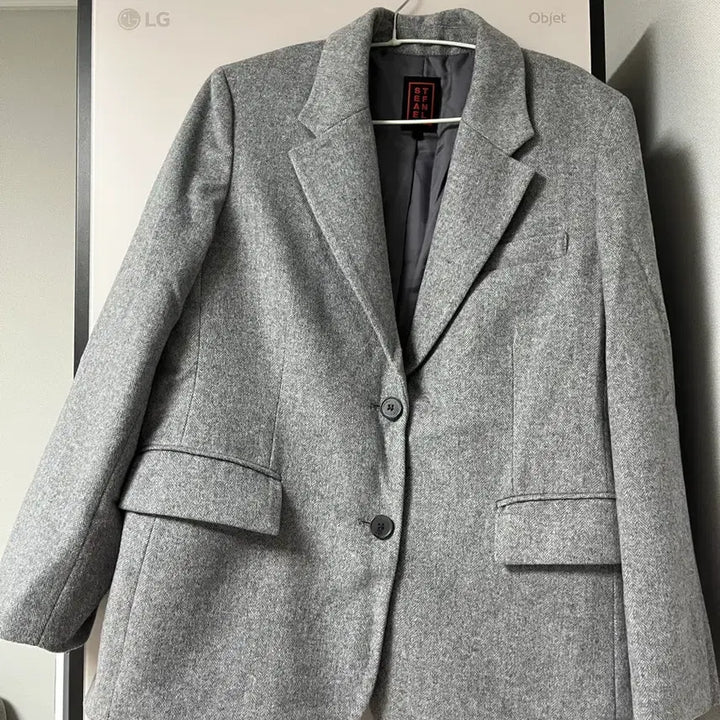 [BUNJANG] Stefanel Herringbone Jacket / 스테파넬 헤링본 자켓