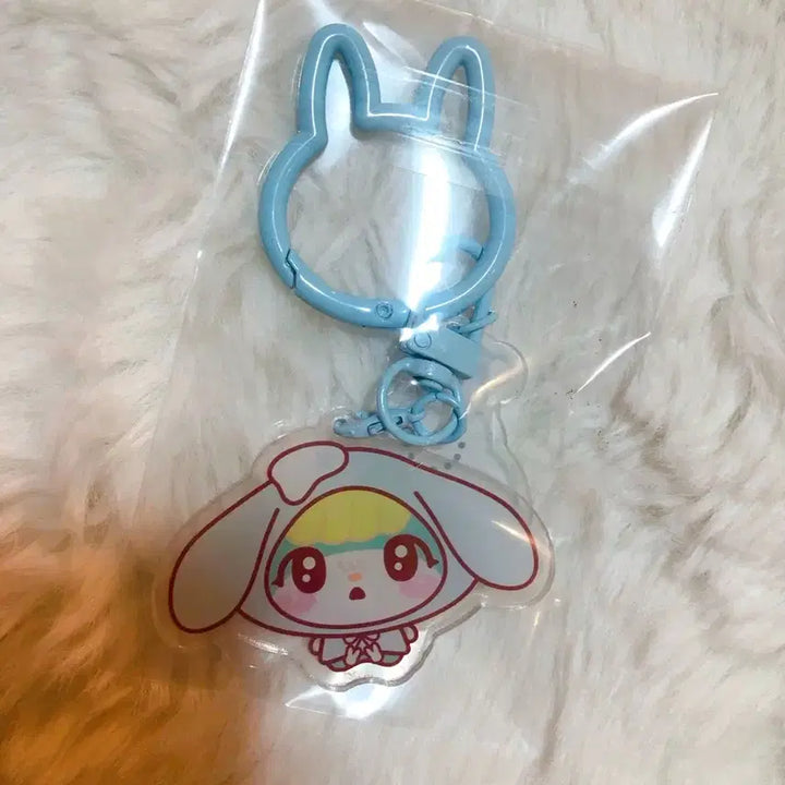 [BUNJANG] Animal Crossing Mitchel Snowman Acrylic Keyring / 모동숲 2차창작굿즈 미첼 눈사람 아크릴키링