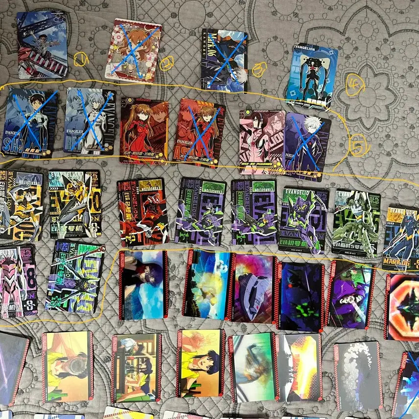 [BUNJANG] Evangelion Trading Cards / 에반게리온 카드 판매합니다