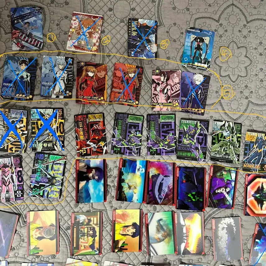 [BUNJANG] Evangelion Trading Cards / 에반게리온 카드 판매합니다