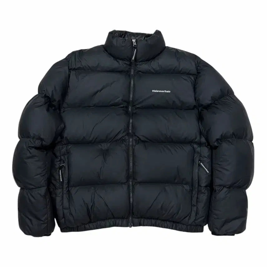 [BUNJANG] thisisneverthat Pertex T Down Puffer Jacket Black M / 디스이즈네버댓 퍼텍스 T 다운 숏패딩 푸퍼 자켓 블랙 M