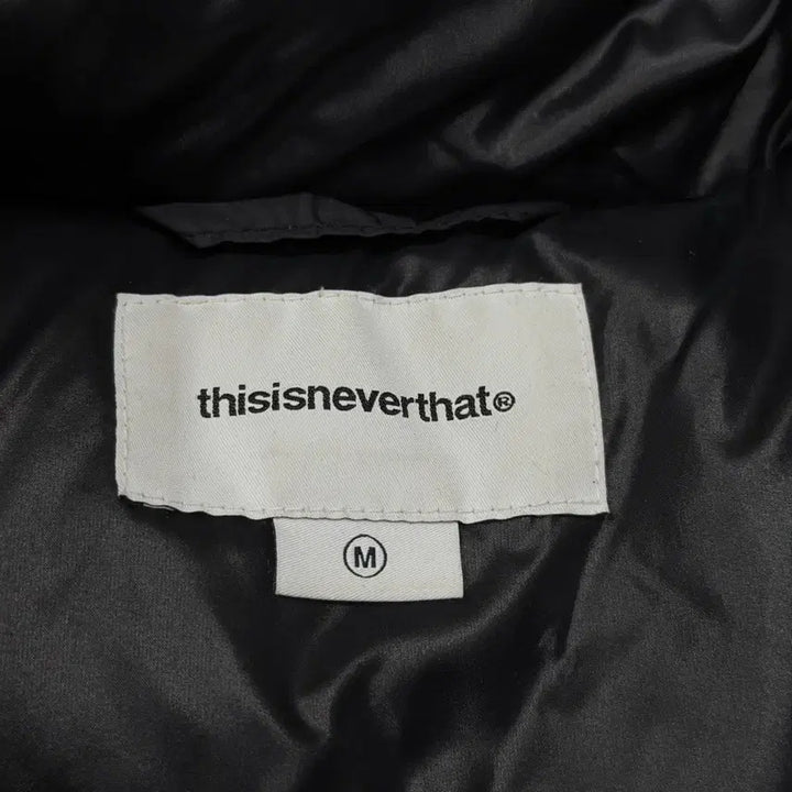 [BUNJANG] thisisneverthat Pertex T Down Puffer Jacket Black M / 디스이즈네버댓 퍼텍스 T 다운 숏패딩 푸퍼 자켓 블랙 M