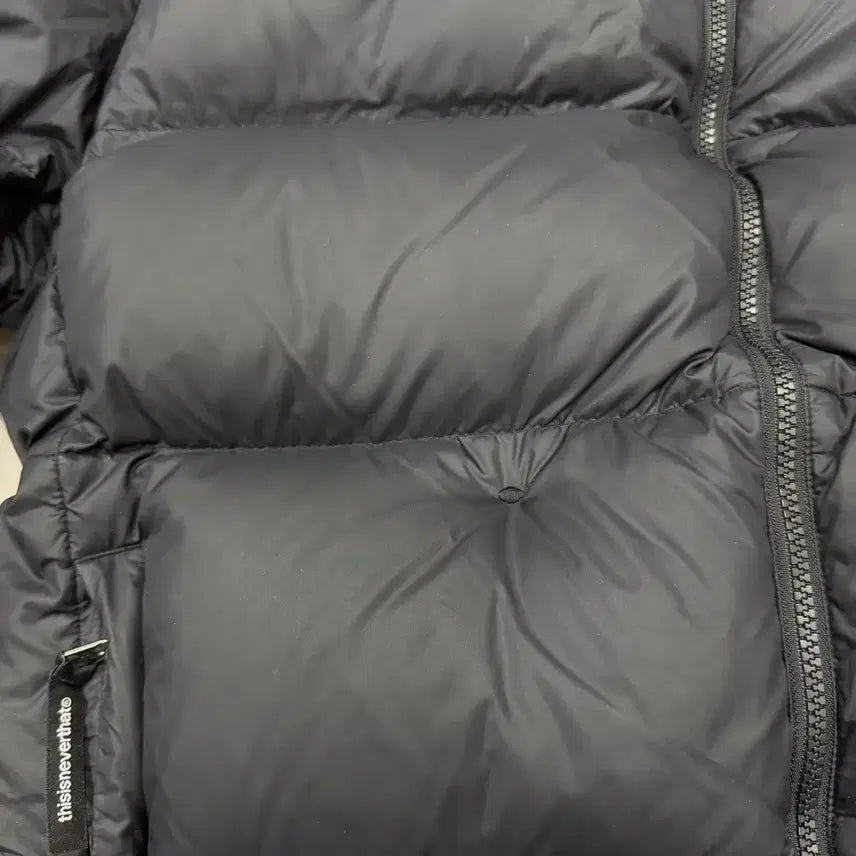 [BUNJANG] thisisneverthat Pertex T Down Puffer Jacket Black M / 디스이즈네버댓 퍼텍스 T 다운 숏패딩 푸퍼 자켓 블랙 M