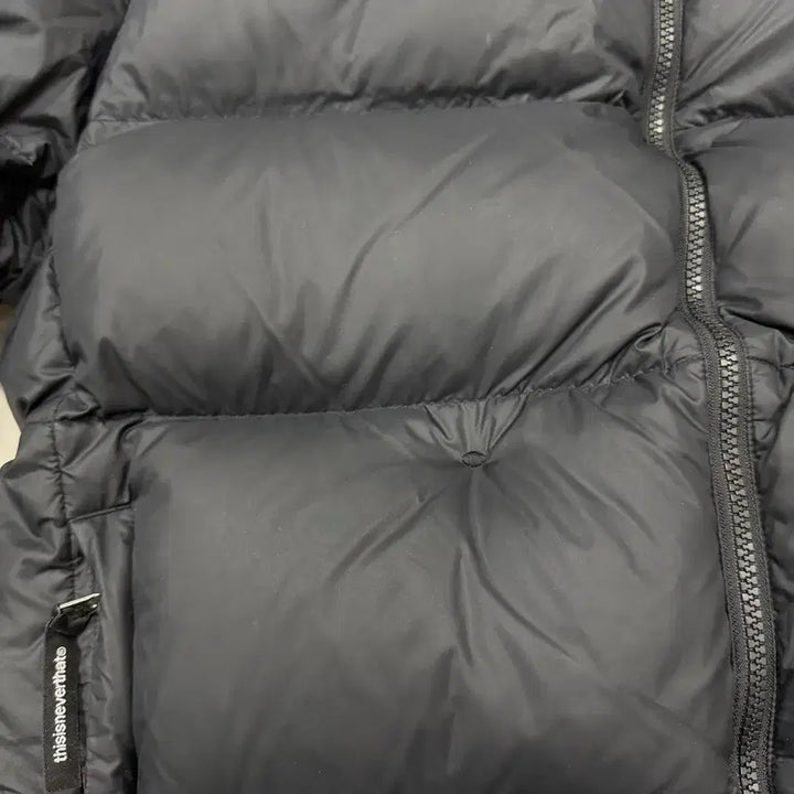 [BUNJANG] thisisneverthat Pertex T Down Puffer Jacket Black M / 디스이즈네버댓 퍼텍스 T 다운 숏패딩 푸퍼 자켓 블랙 M