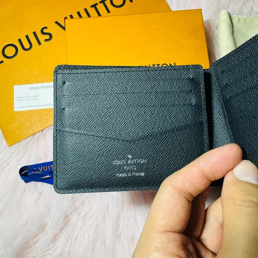 [BUNJANG] Louis Vuitton Eclipse Slender Wallet / [OS,새상품급] 루이비통 이클립스 슬랜더 반지갑 풀구성