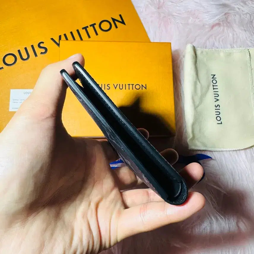 [BUNJANG] Louis Vuitton Eclipse Slender Wallet / [OS,새상품급] 루이비통 이클립스 슬랜더 반지갑 풀구성