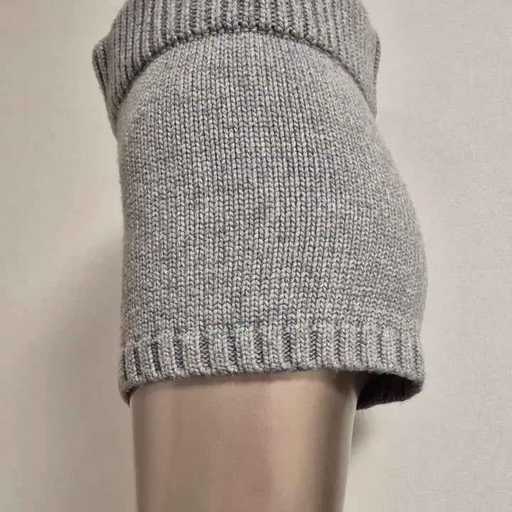 [BUNJANG] Unbranded Knit Shorts Gray S / 니트 숏팬츠 반바지 회색 S