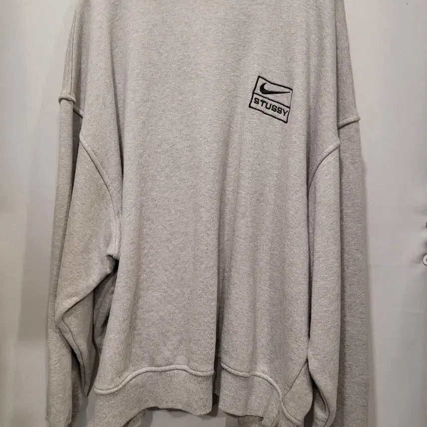 [BUNJANG] Nike Stussy Collaboration Sweatshirt / 나이키 스투시 콜라보 맨투맨 티셔츠