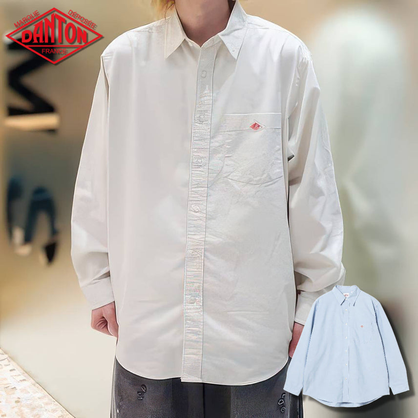 [BUNJANG] Danton Coolmax Oxford Shirt (Beams) / 단톤 쿨맥스 옥스포드셔츠 빔즈