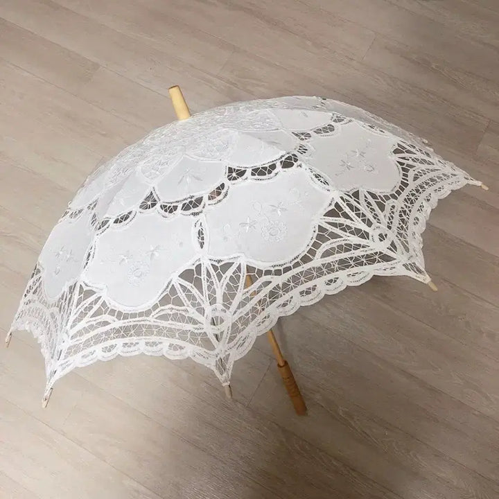 [BUNJANG] Lace Parasol Umbrella / 레이스 양산 우산