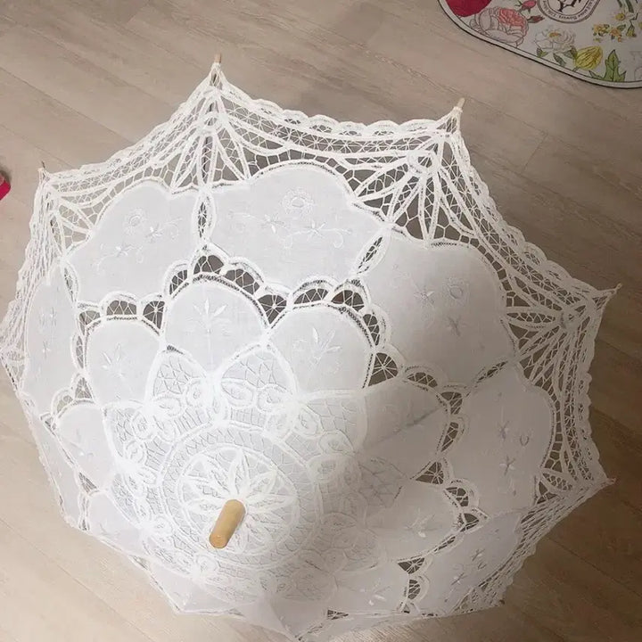 [BUNJANG] Lace Parasol Umbrella / 레이스 양산 우산