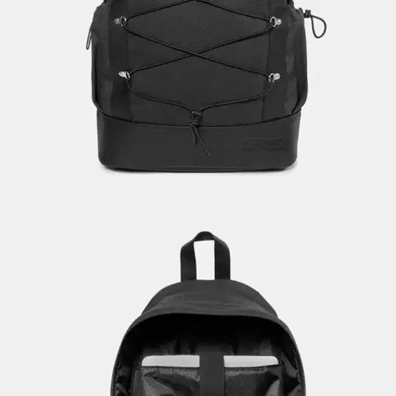 [BUNJANG] Eastpak LAB Padded Luggage Pocket Backpack Black / 이스트팩 LAB 페디드 러기지 포켓 백팩 가방 블랙