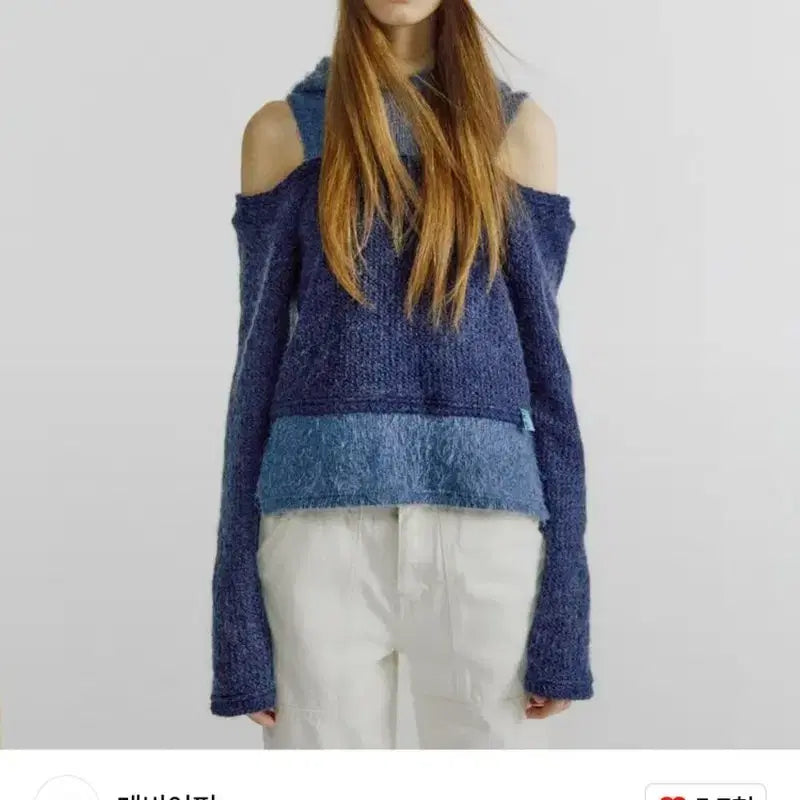 [BUNJANG] Debby Upper Cutout Knit Hoodie / 데비어퍼 Debby Upper 컷아웃 니트후디