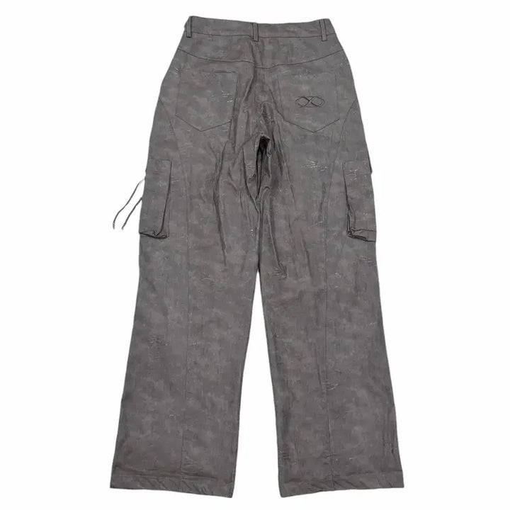 [BUNJANG] Set Up Exe Eyelet Cargo Pants / 셋업이엑스이 아일렛 카고팬츠 바지
