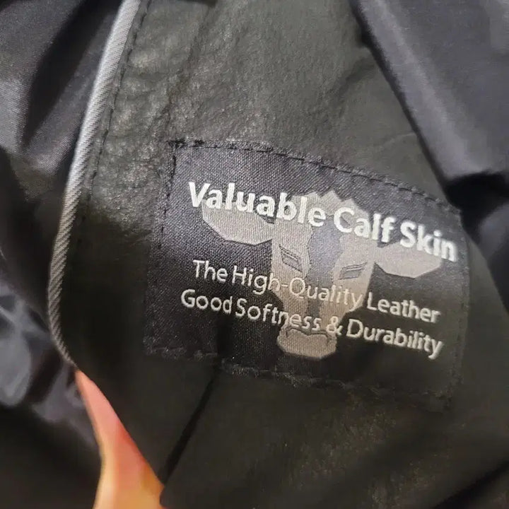 [BUNJANG] City Gee Black Leather Trench Coat (Size 55) / City Gee 블랙 가죽 트렌치 코트55사이즈