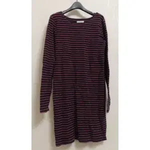 [BUNJANG] Striped Long T-shirt / 스트라이프 롱 티셔츠