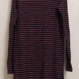 [BUNJANG] Striped Long T-shirt / 스트라이프 롱 티셔츠
