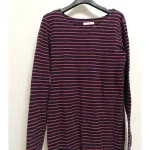 [BUNJANG] Striped Long T-shirt / 스트라이프 롱 티셔츠