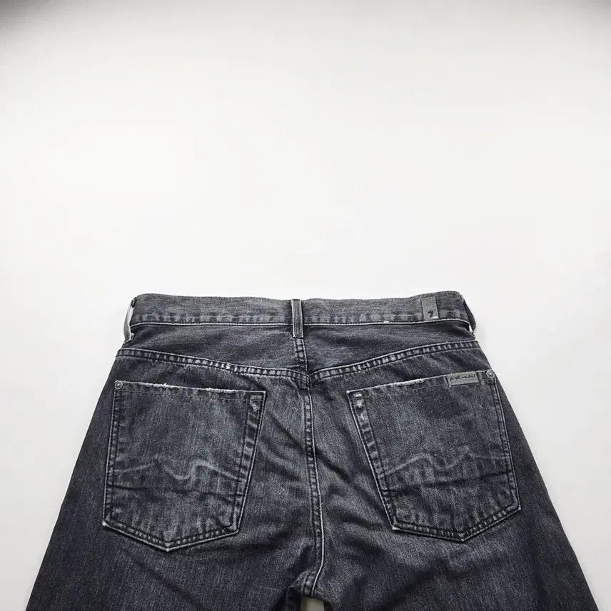 [BUNJANG] 7 For All Mankind Straight Leg Denim Jeans / 세븐진 청바지 일자 미국 데님 사이즈33 R4668