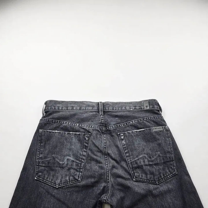 [BUNJANG] 7 For All Mankind Straight Leg Denim Jeans / 세븐진 청바지 일자 미국 데님 사이즈33 R4668