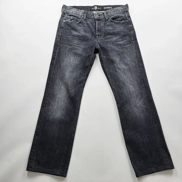 [BUNJANG] 7 For All Mankind Straight Leg Denim Jeans / 세븐진 청바지 일자 미국 데님 사이즈33 R4668