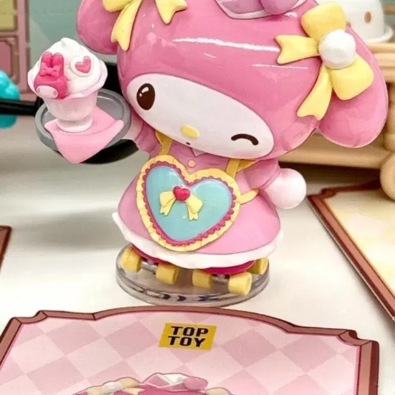 [BUNJANG] TopToy My Melody Roller Skating Restaurant Figure / 탑토이 산리오 마이멜로디 레스토랑 피규어 (새상품)
