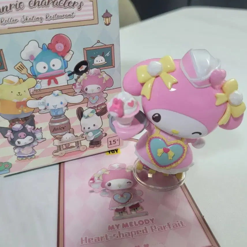 [BUNJANG] TopToy My Melody Roller Skating Restaurant Figure / 탑토이 산리오 마이멜로디 레스토랑 피규어 (새상품)