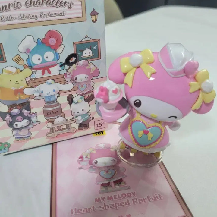 [BUNJANG] TopToy My Melody Roller Skating Restaurant Figure / 탑토이 산리오 마이멜로디 레스토랑 피규어 (새상품)