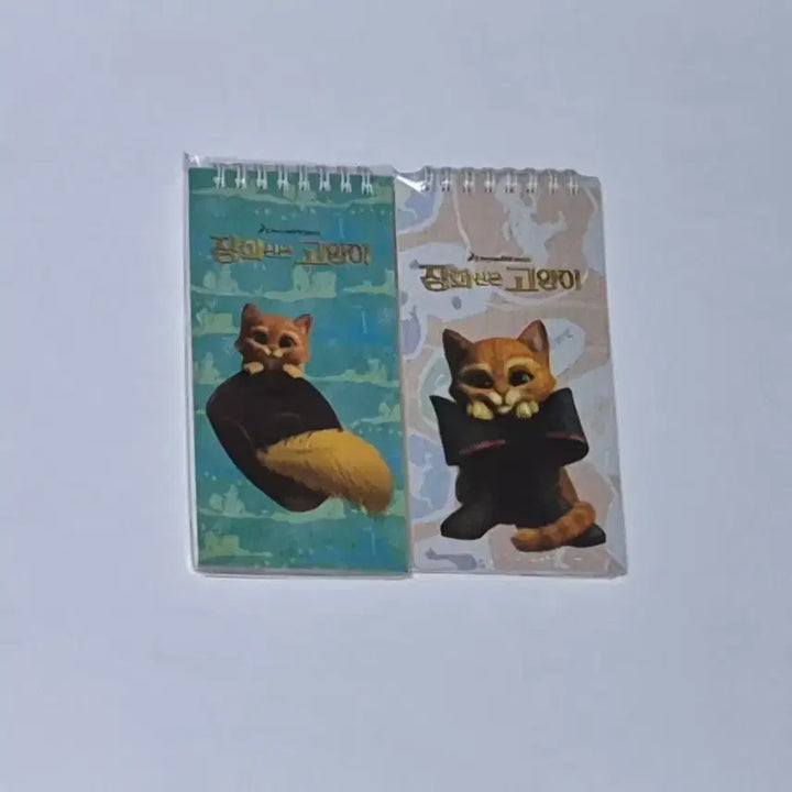 [BUNJANG] Vintage Puss in Boots Notebook / 고전문구 장화신은 고양이 수첩