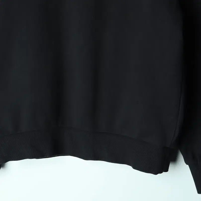 [BUNJANG] VIVASTUDIO Sweatshirt Black / (M-L) 비바스튜디오 맨투맨 티셔츠 블랙 아메카지-1783E
