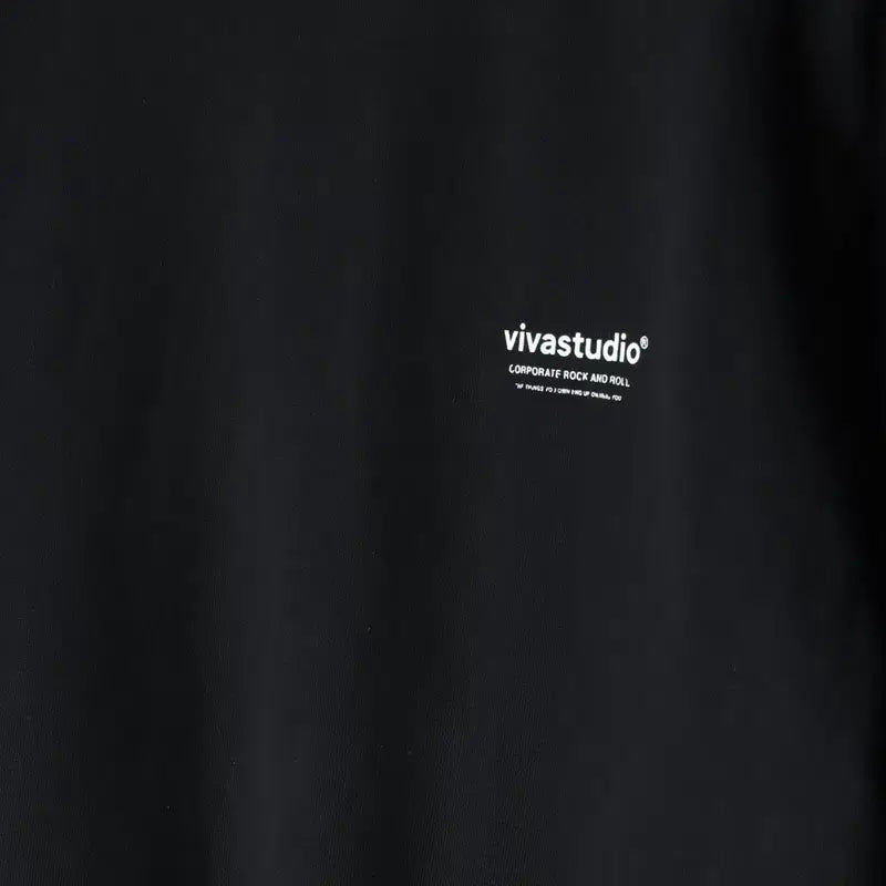 [BUNJANG] VIVASTUDIO Sweatshirt Black / (M-L) 비바스튜디오 맨투맨 티셔츠 블랙 아메카지-1783E