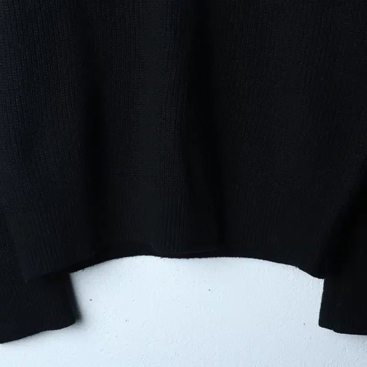 [BUNJANG] KIMUR Knit Black Solid Sweater / (M-L) 키뮤어 니트 블랙 무지 놈코어-1784F