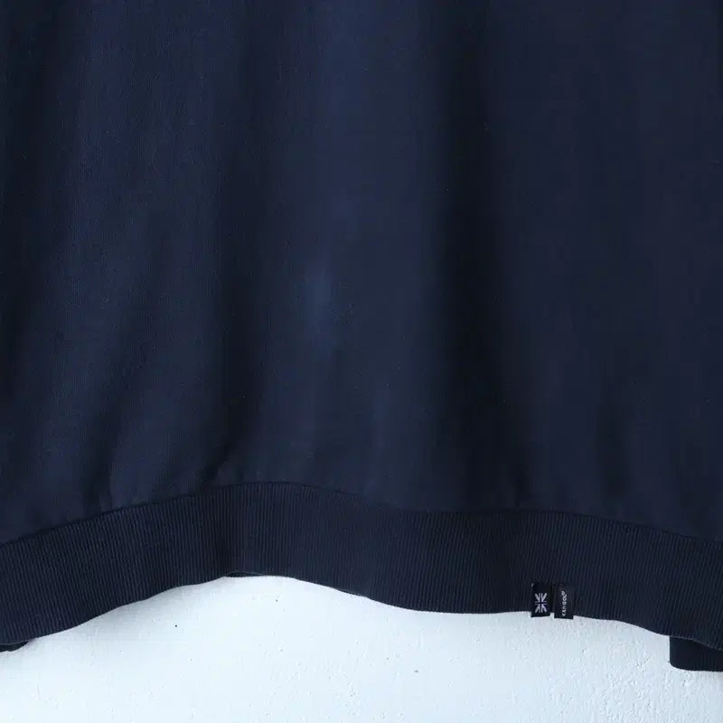 [BUNJANG] Kangol Lettering Navy Old School Sweatshirt / (XL-2XL) 캉골 맨투맨 티셔츠 레터링 네이비 올드스쿨-17852