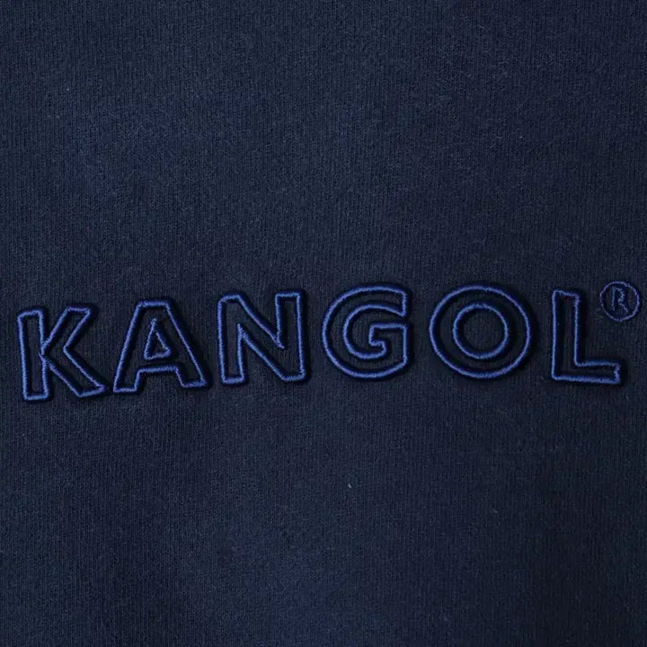 [BUNJANG] Kangol Lettering Navy Old School Sweatshirt / (XL-2XL) 캉골 맨투맨 티셔츠 레터링 네이비 올드스쿨-17852