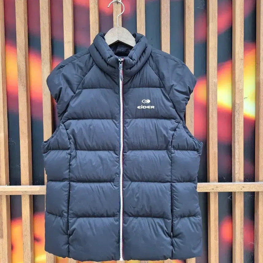 [BUNJANG] Aider Black Padded Vest / 아이더 블랙 패딩 조끼100